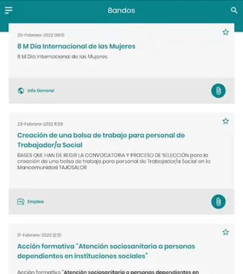 Hinojal Informa android App screenshot 2